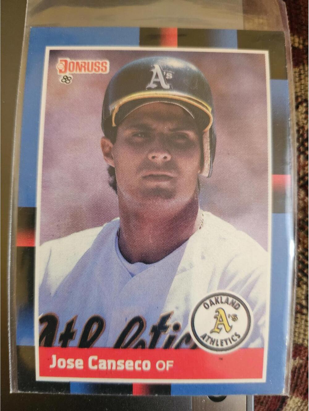 Jose Canseco - 1988 Donruss #302 - A's - MLB